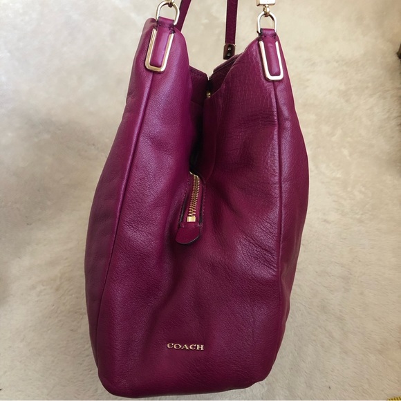 Coach, Madison Phoebe Genuine Leather Double Handle Shoulder Bag - Picture 9 of 17